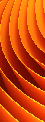 Daylight roller blind Orange abstraction