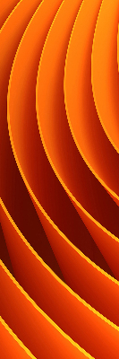 Daylight roller blind Orange abstraction