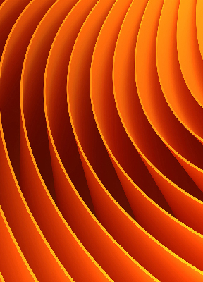 Daylight roller blind Orange abstraction