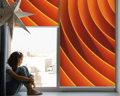 Daylight roller blind Orange abstraction