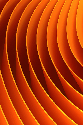 Daylight roller blind Orange abstraction