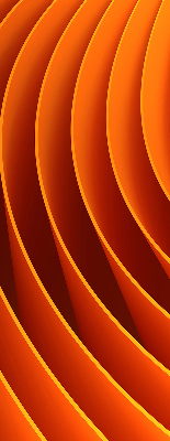 Daylight roller blind Orange abstraction