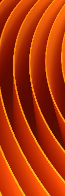 Daylight roller blind Orange abstraction