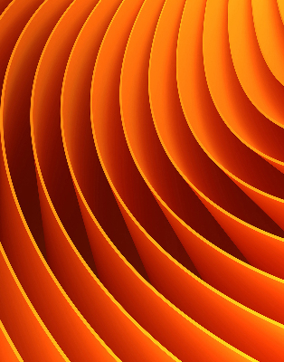 Daylight roller blind Orange abstraction