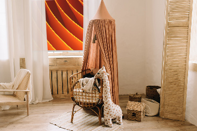 Daylight roller blind Orange abstraction