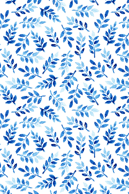 Daylight roller blind Blue leaves