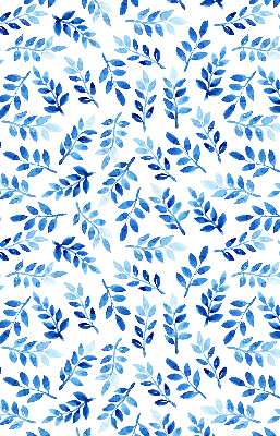 Daylight roller blind Blue leaves