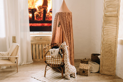 Roller blind for window Fireplace