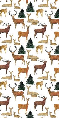 Kitchen roller blind Deer and deer