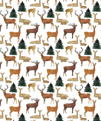 Kitchen roller blind Deer and deer