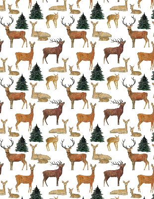 Kitchen roller blind Deer and deer