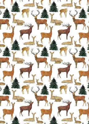 Kitchen roller blind Deer and deer