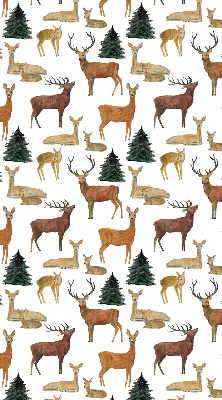 Kitchen roller blind Deer and deer