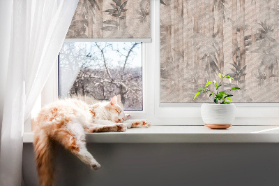 Roller blind Leaves