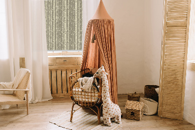 Roller blind for window Tree trunks