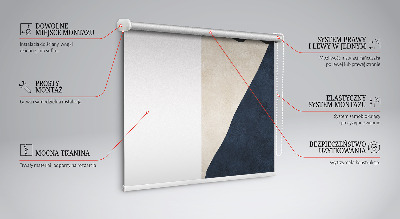 Daylight roller blind Modern abstraction