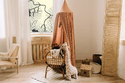 Kitchen roller blind Dandelions