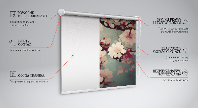 Window blind Cherry blossom