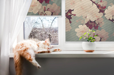 Window blind Cherry blossom