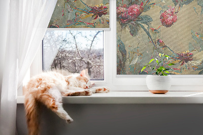 Roller blind for window Meadow