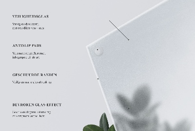 Glass round tabletop in semi-transparent finish