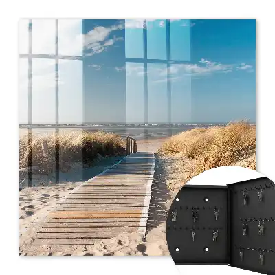 Key cabinet A quiet beach with dunes