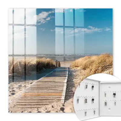 Key cabinet A quiet beach with dunes