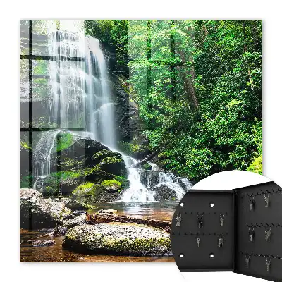 Decorative key box A natural oasis of lush greenery