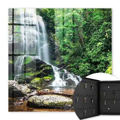Decorative key box A natural oasis of lush greenery