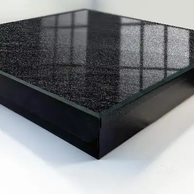 Key box for home Stone structure in black and gray