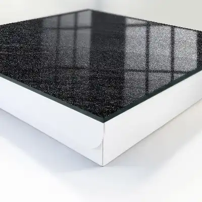 Key box for home Stone structure in black and gray