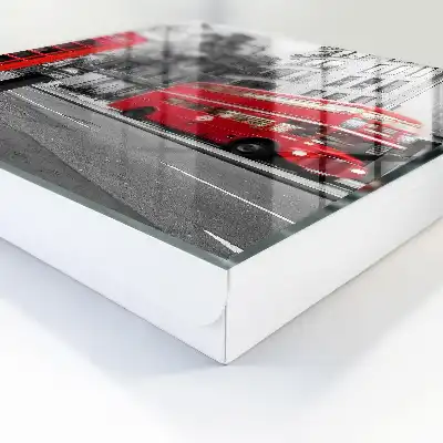 Wall mounted key cabinet London contrast with the red box