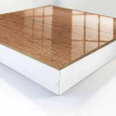 Decorative key box Wooden texture with natural grain