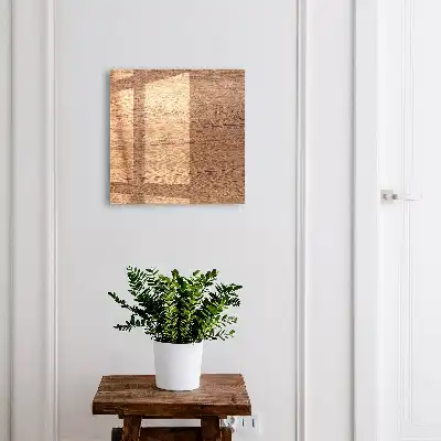 Decorative key box Wooden texture with natural grain