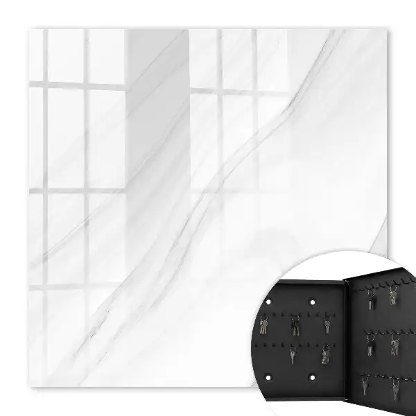 Decorative key box Waves of elegance in light shades
