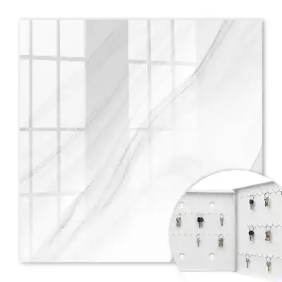 Decorative key box Waves of elegance in light shades
