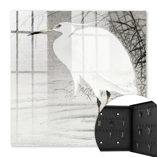 Key box for home Gray Grass Heron
