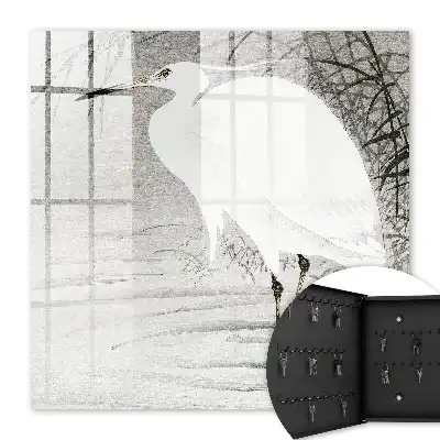 Key box for home Gray Grass Heron