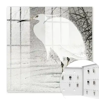 Key box for home Gray Grass Heron
