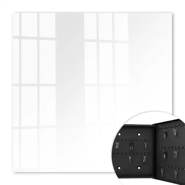 Decorative key box White minimalist white