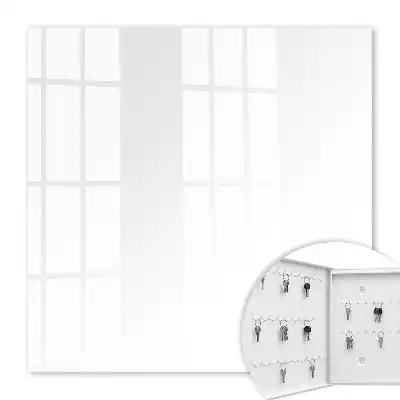 Decorative key box White minimalist white