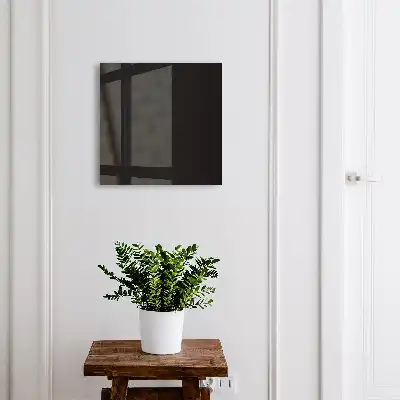 Wall mounted key cabinet Black background