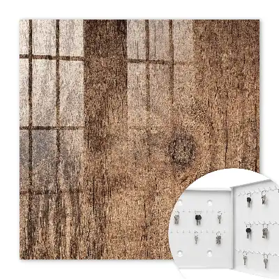 Key cabinet Wooden texture full of warmth