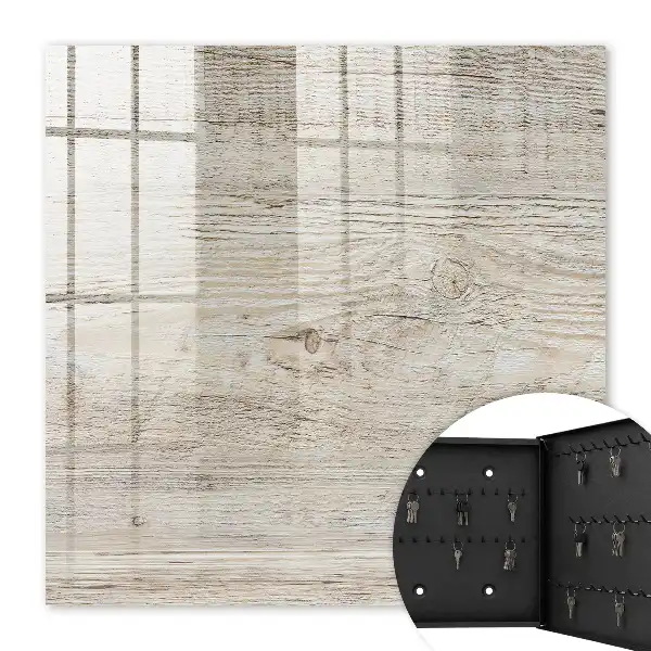 Key box for home Wooden texture with subtle grain