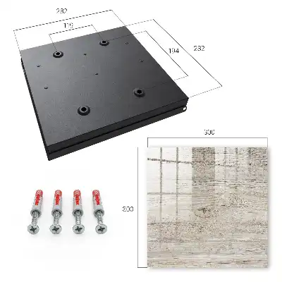 Key box for home Wooden texture with subtle grain