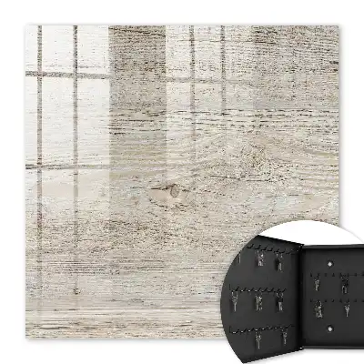 Key box for home Wooden texture with subtle grain