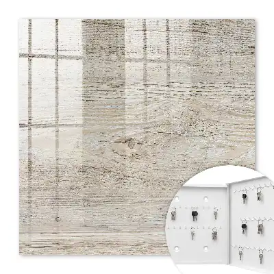 Key box for home Wooden texture with subtle grain
