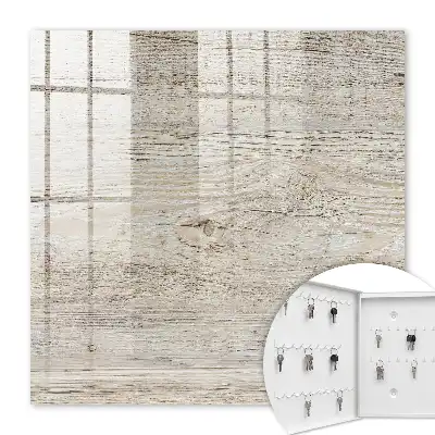 Key box for home Wooden texture with subtle grain