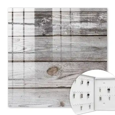 Decorative key box Wooden texture makes a cozy space