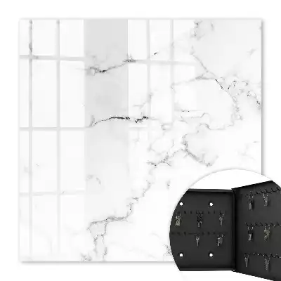 Key box for home Marbled pattern with gray details